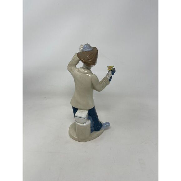 Vintage Porcelain Standing Clown Dad Figurine Porcelana De Cuernavaca Mexico. PO - Picture 6 of 9